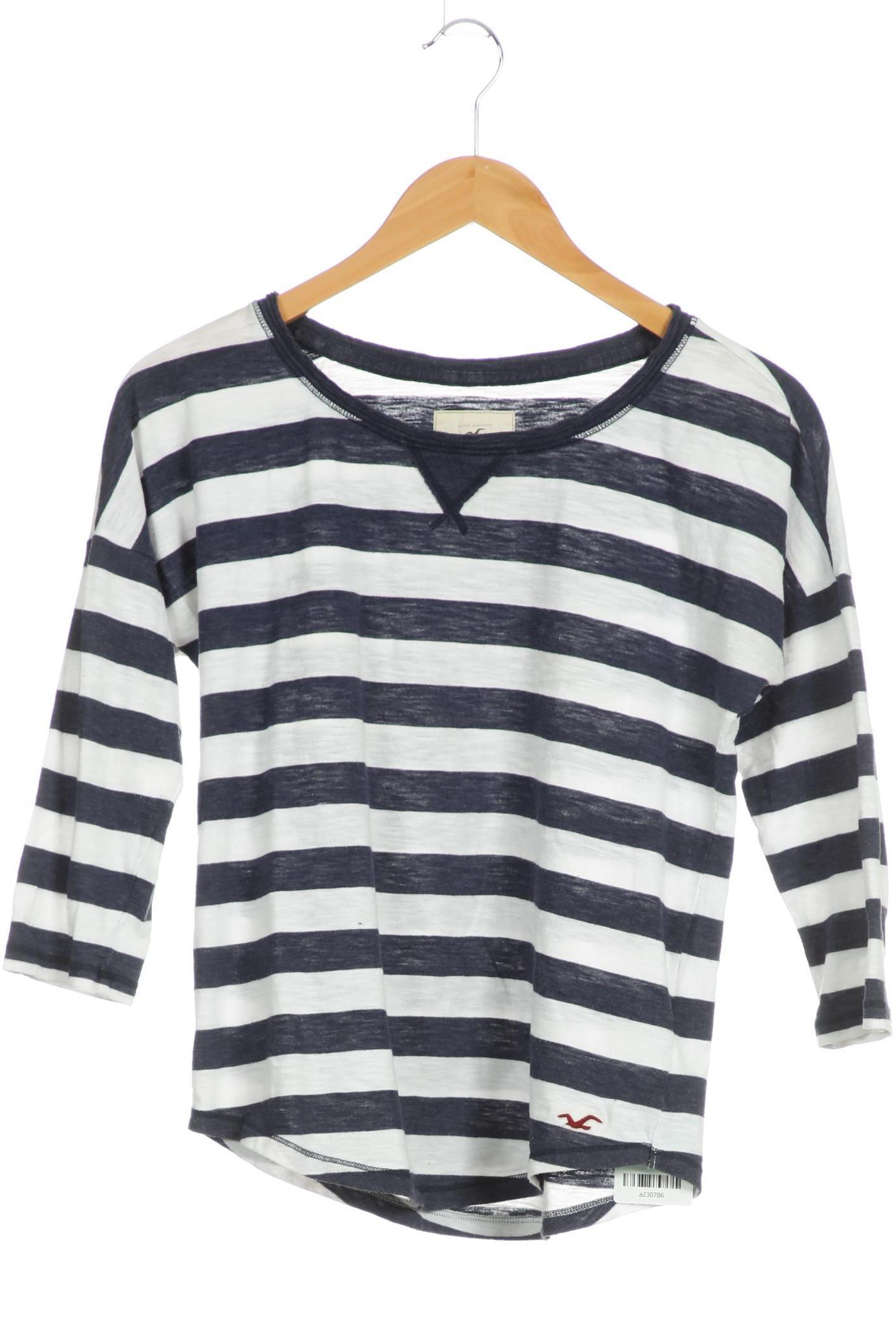 

Hollister Damen Langarmshirt, blau, Gr.
