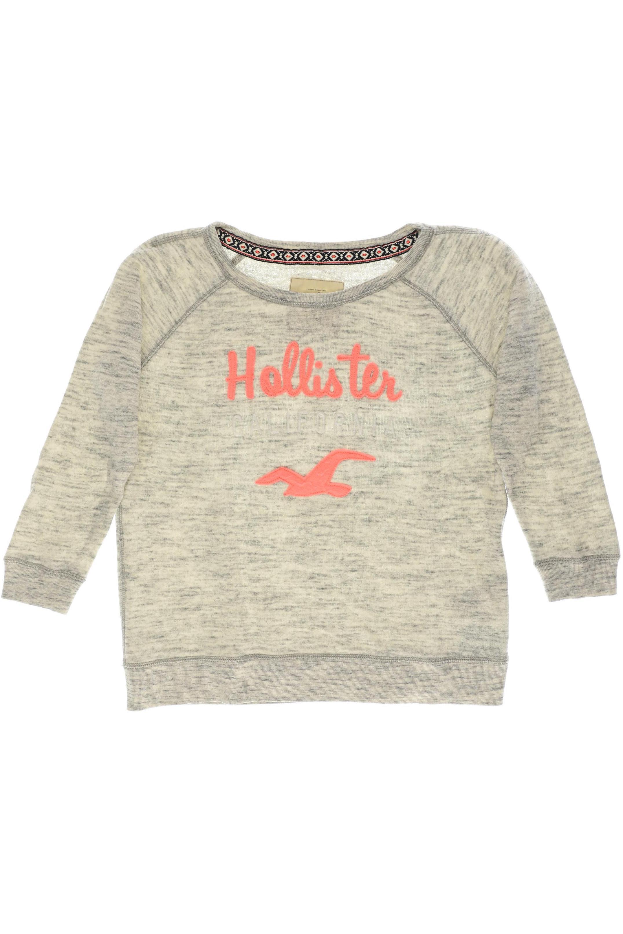 

Hollister Damen Langarmshirt, grau, Gr.