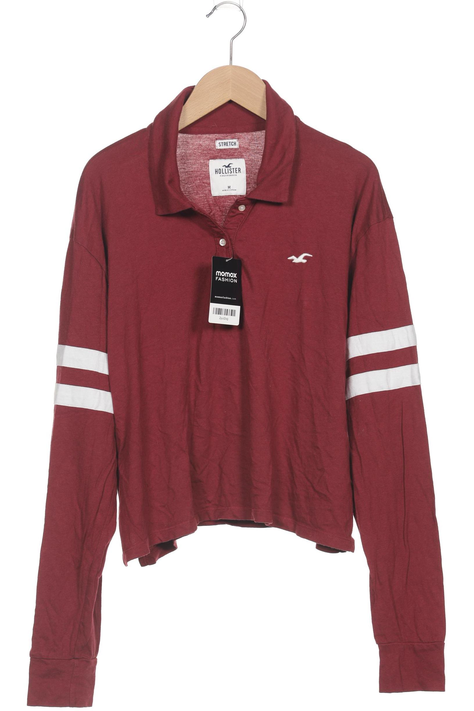 

Hollister Damen Langarmshirt, bordeaux, Gr. 38