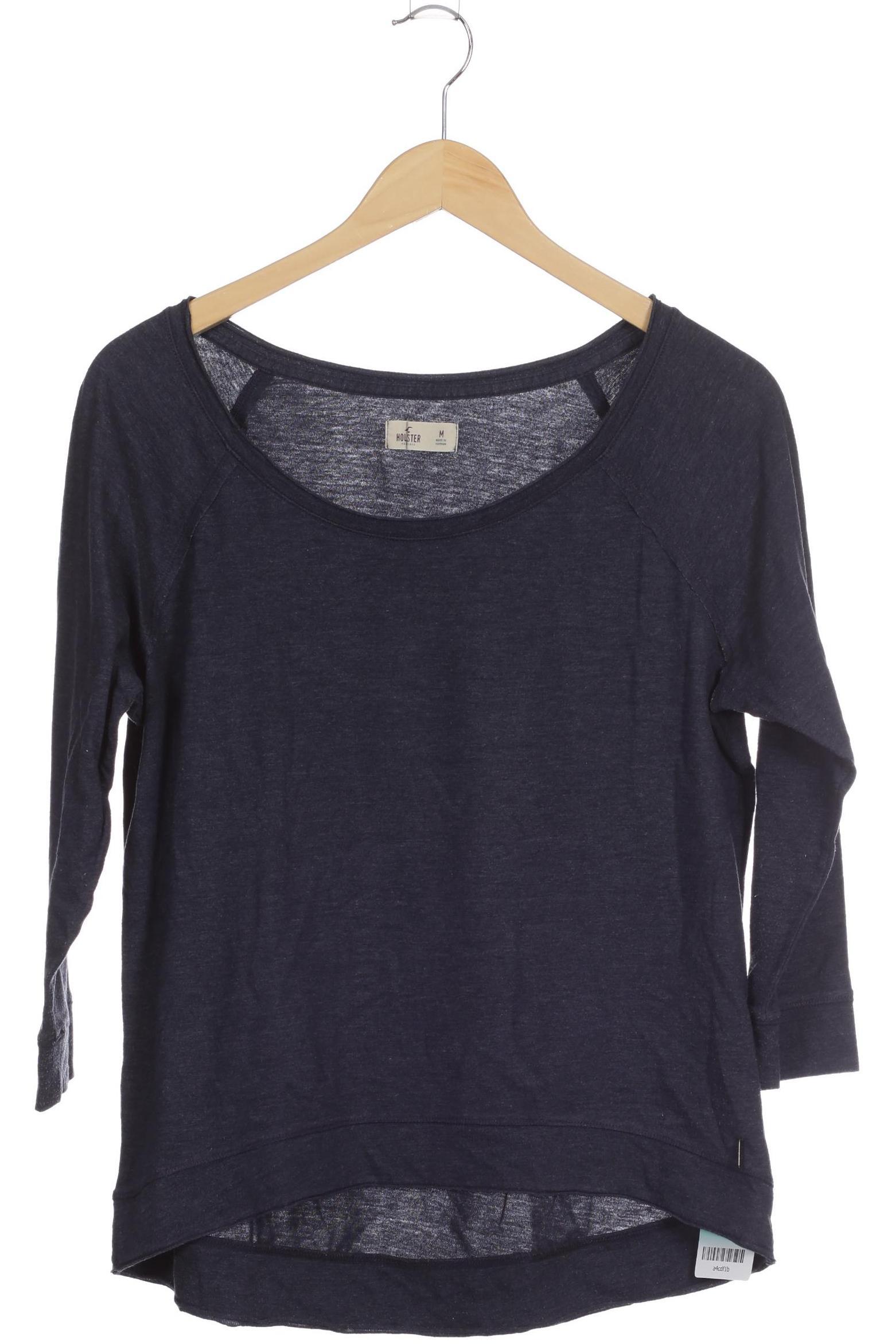 

Hollister Damen Langarmshirt, blau, Gr.