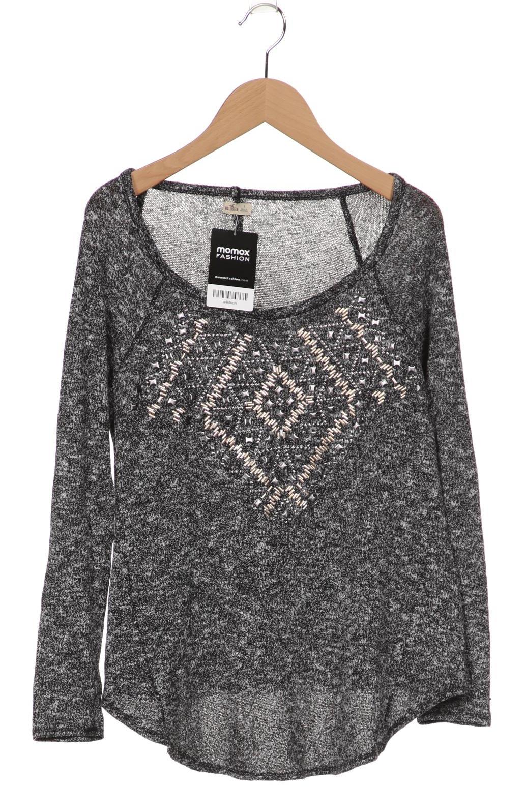 

Hollister Damen Langarmshirt, grau