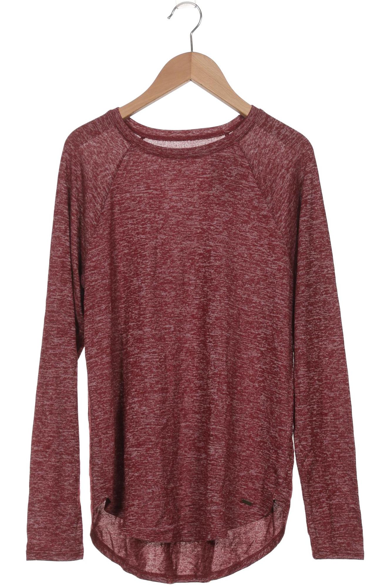 

Hollister Damen Langarmshirt, rot, Gr. 36