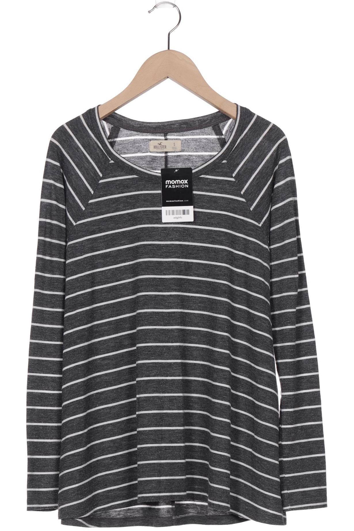 

Hollister Damen Langarmshirt, grau