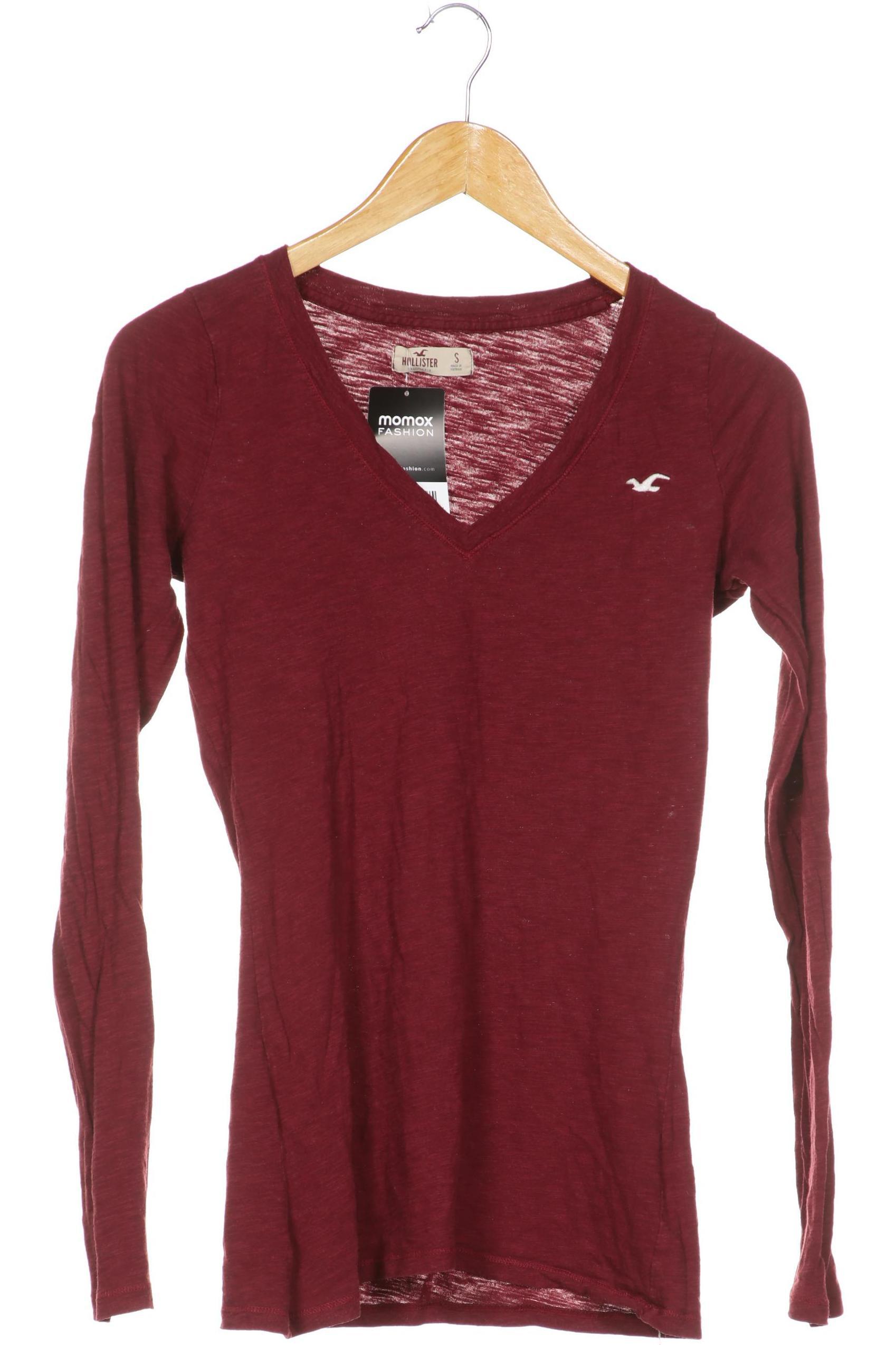 

Hollister Damen Langarmshirt, rot, Gr.