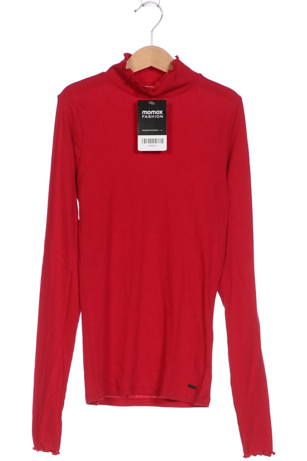 

Hollister Damen Langarmshirt, rot, Gr. 36