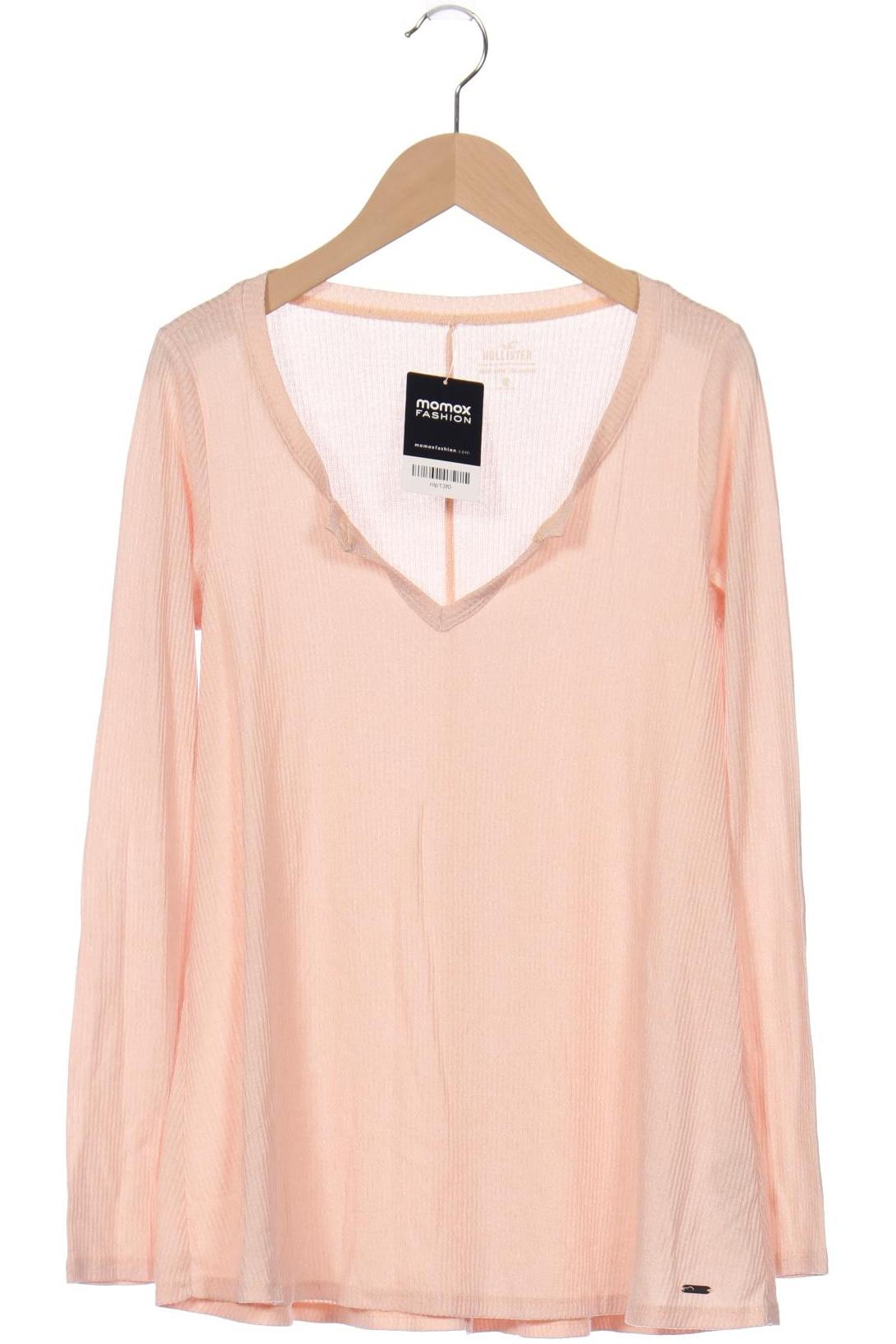 

Hollister Damen Langarmshirt, orange, Gr. 36