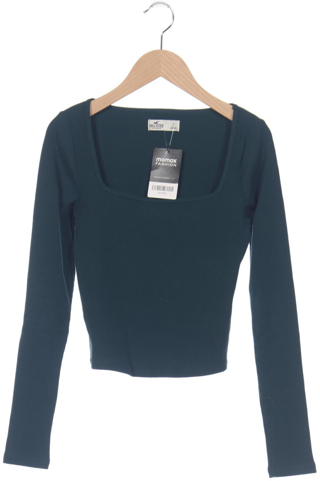 

Hollister Damen Langarmshirt, grün, Gr. 36