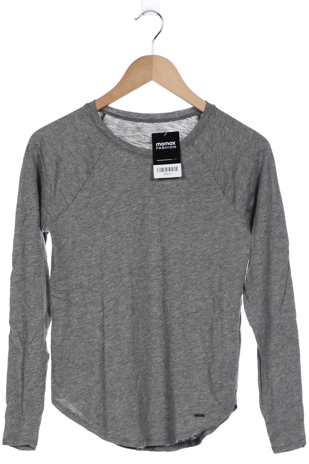 

Hollister Damen Langarmshirt, grau