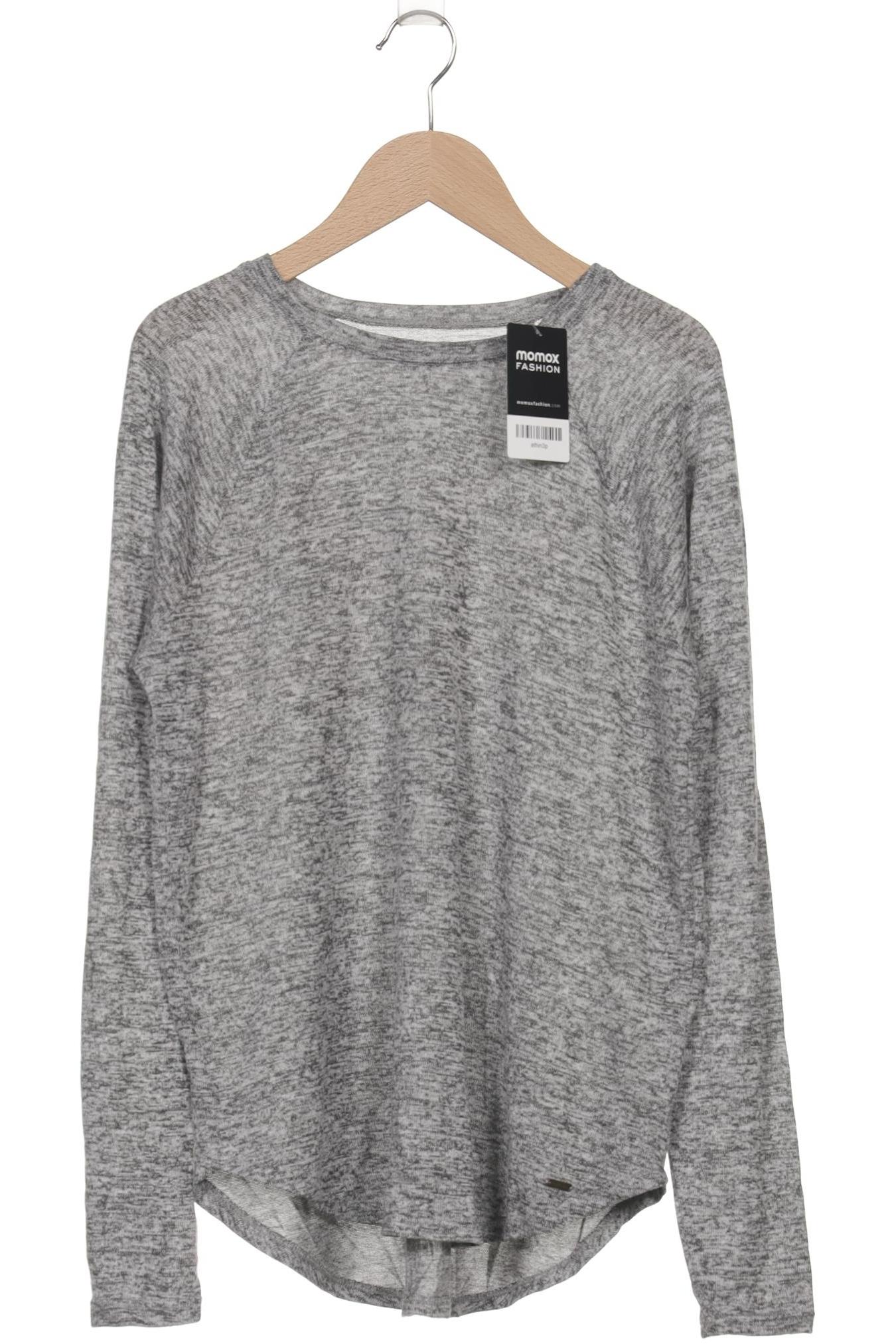 

Hollister Damen Langarmshirt, grau, Gr. 36