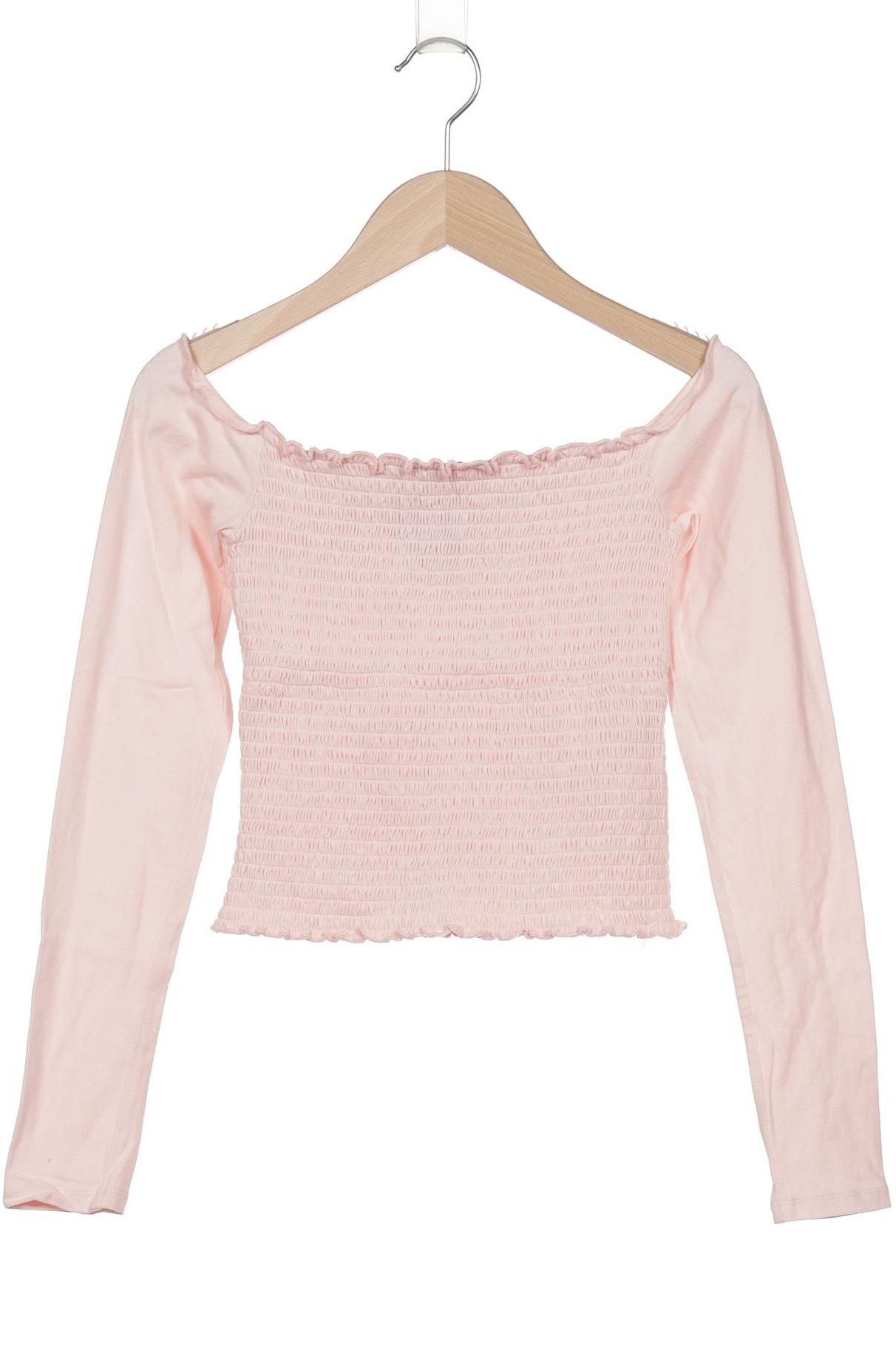 

Hollister Damen Langarmshirt, pink, Gr. 36