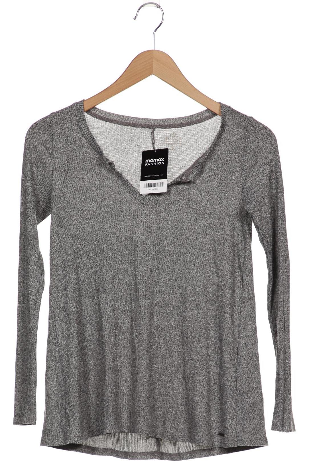 

Hollister Damen Langarmshirt, grau