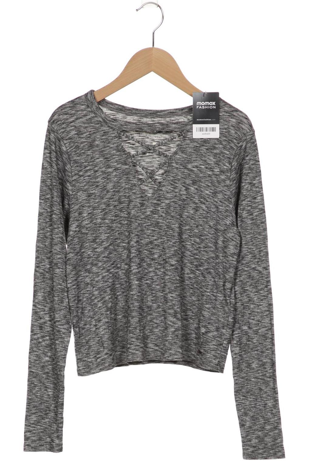 

Hollister Damen Langarmshirt, grau