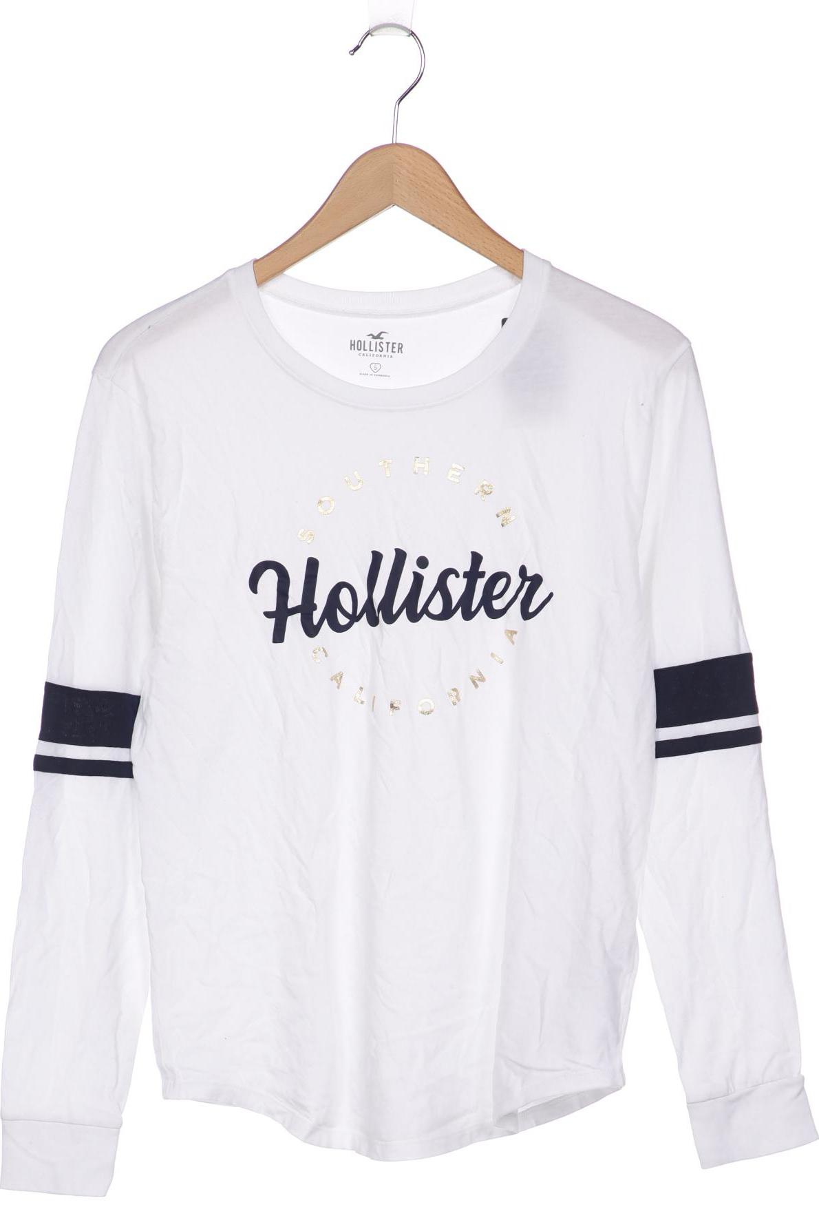 

Hollister Damen Langarmshirt, weiß