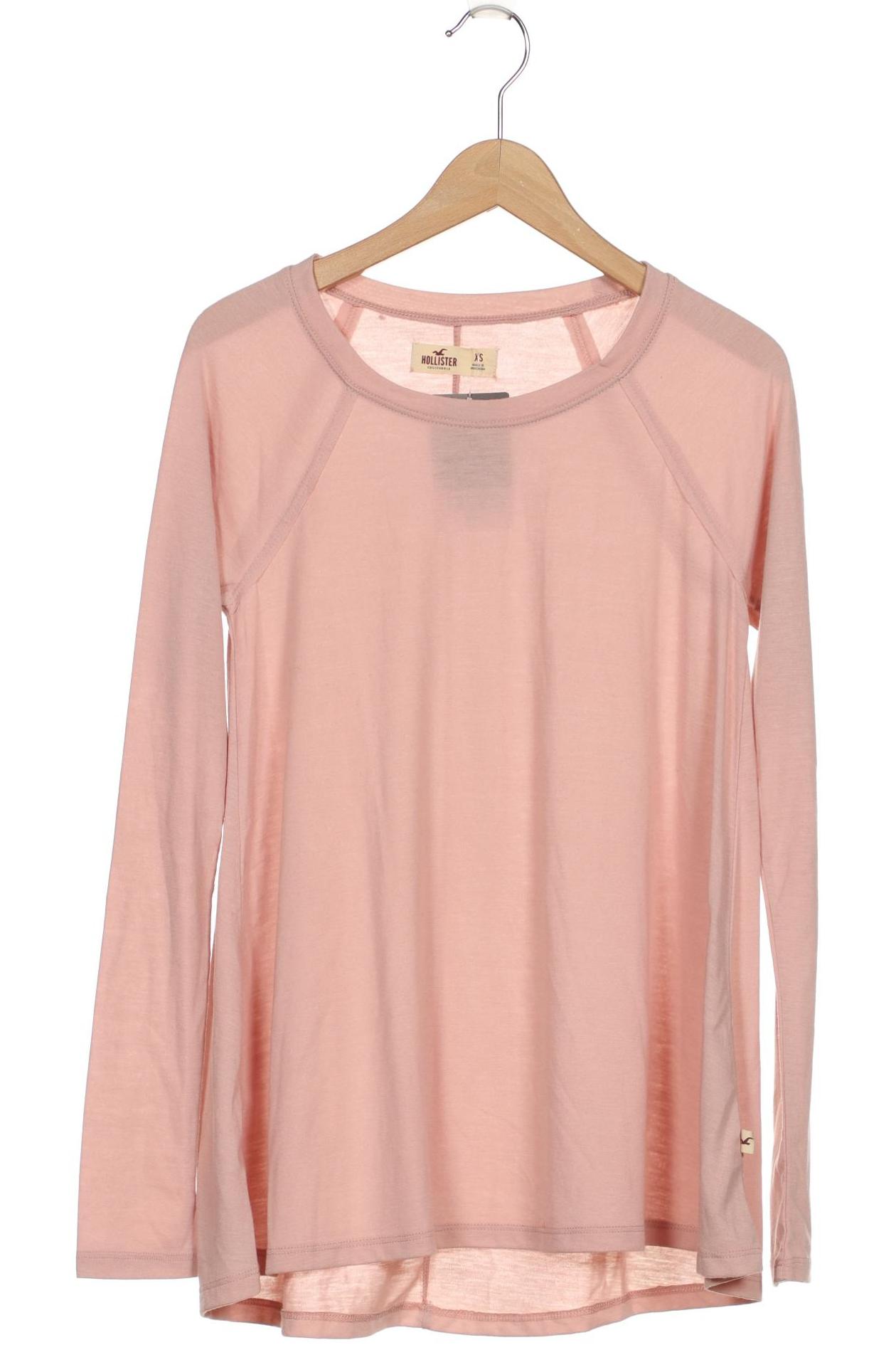 

Hollister Damen Langarmshirt, pink