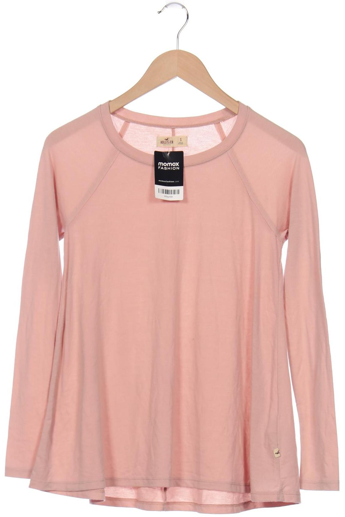 

Hollister Damen Langarmshirt, pink, Gr. 36