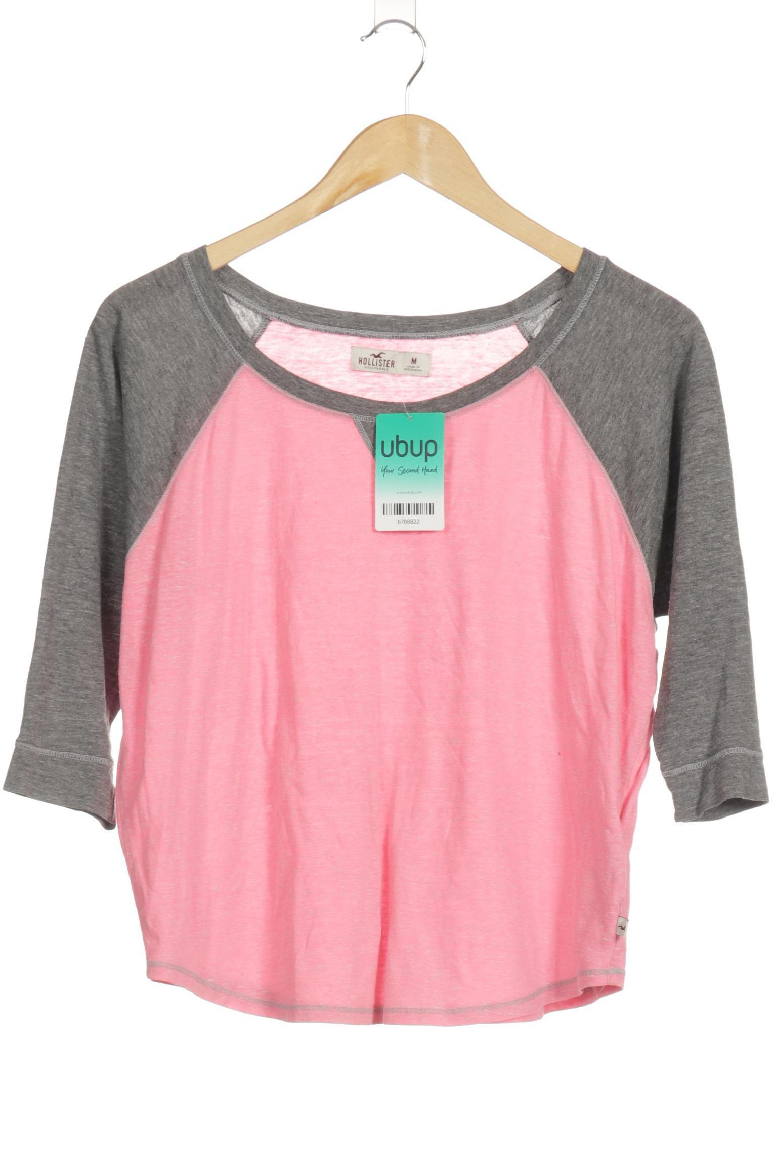 

Hollister Damen Langarmshirt, pink, Gr. 38