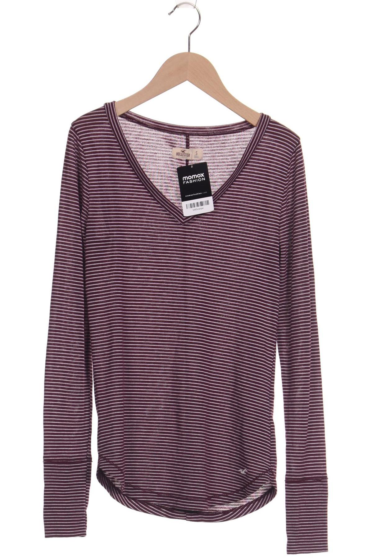 

Hollister Damen Langarmshirt, bordeaux, Gr. 36