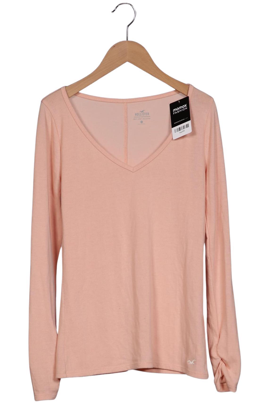 

Hollister Damen Langarmshirt, pink, Gr. 38