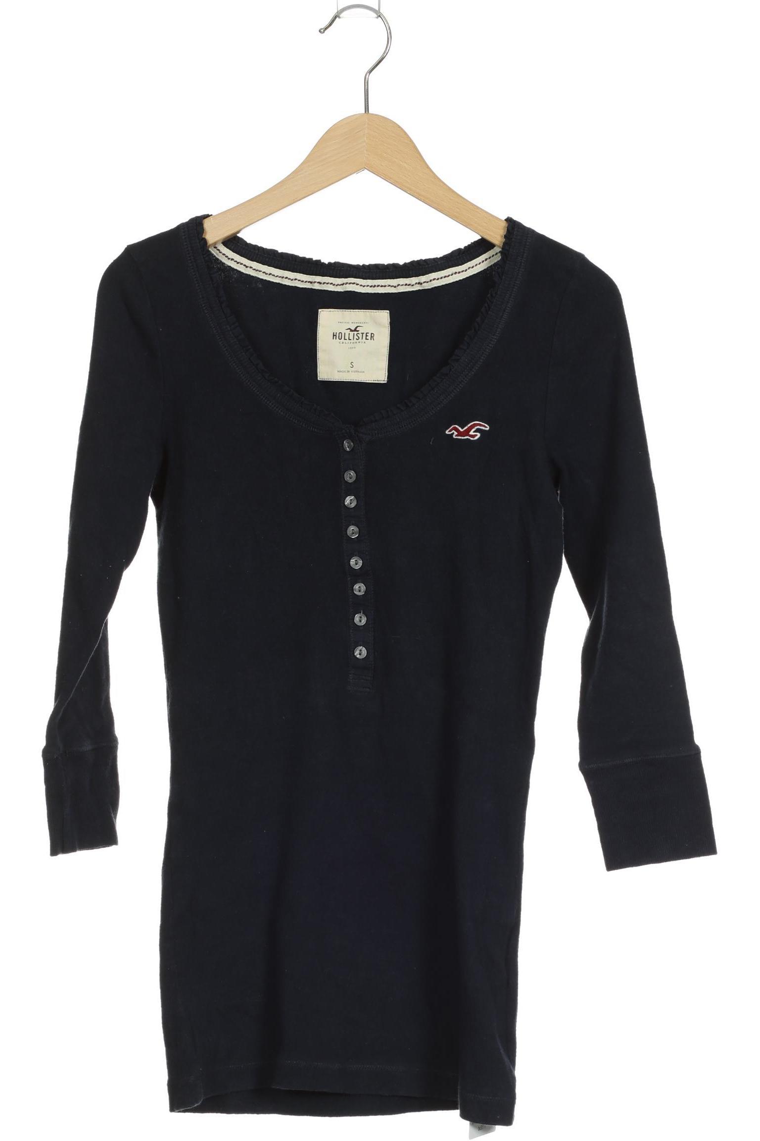 

Hollister Damen Langarmshirt, blau, Gr. 36