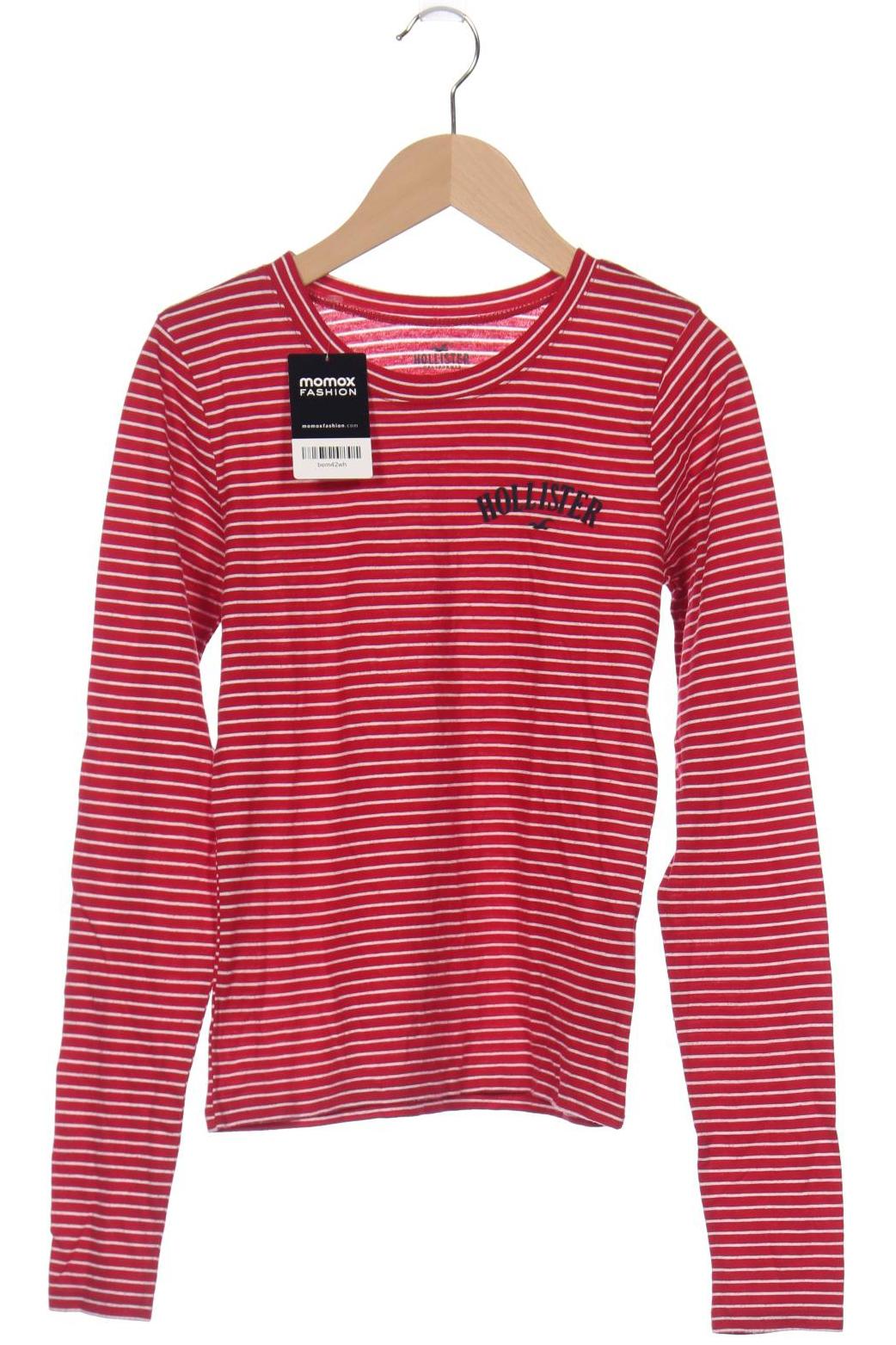 

Hollister Damen Langarmshirt, rot