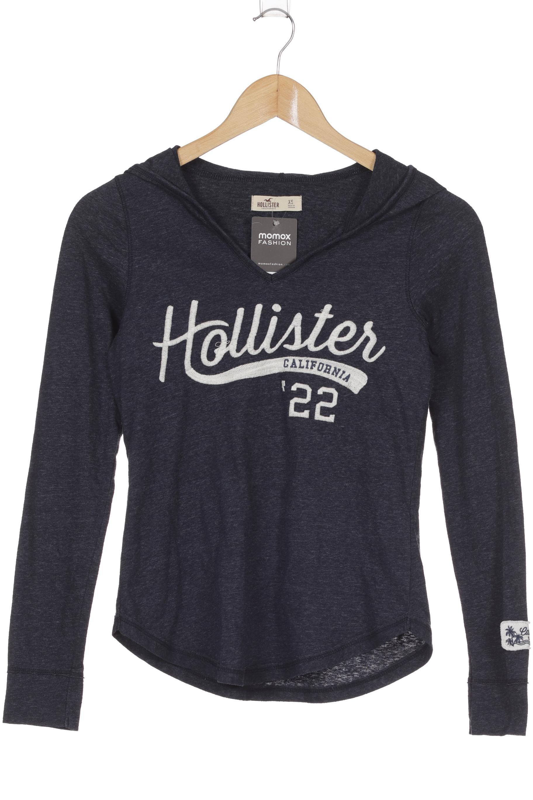 

Hollister Damen Langarmshirt, blau, Gr.