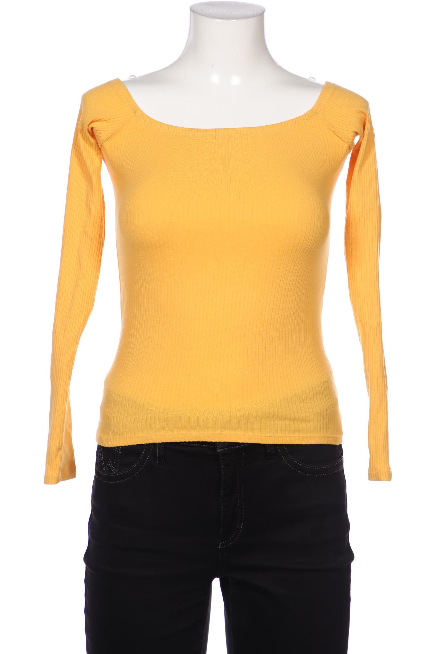 

Hollister Damen Langarmshirt, gelb, Gr. 38