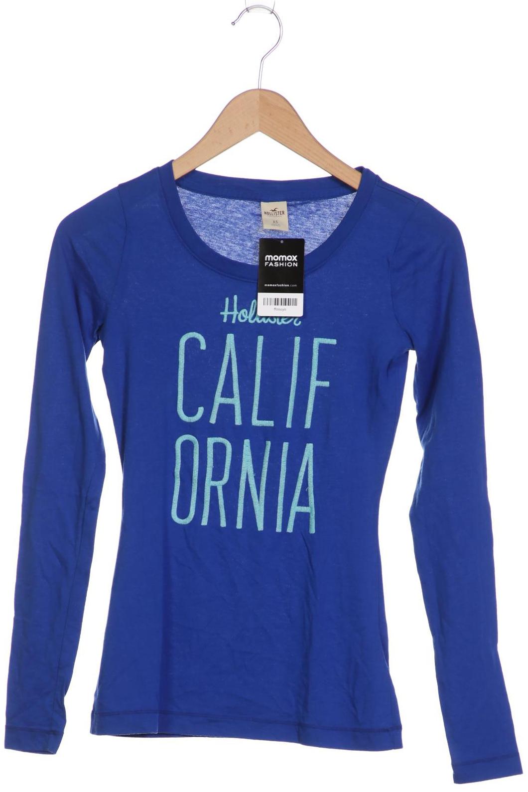 

Hollister Damen Langarmshirt, blau