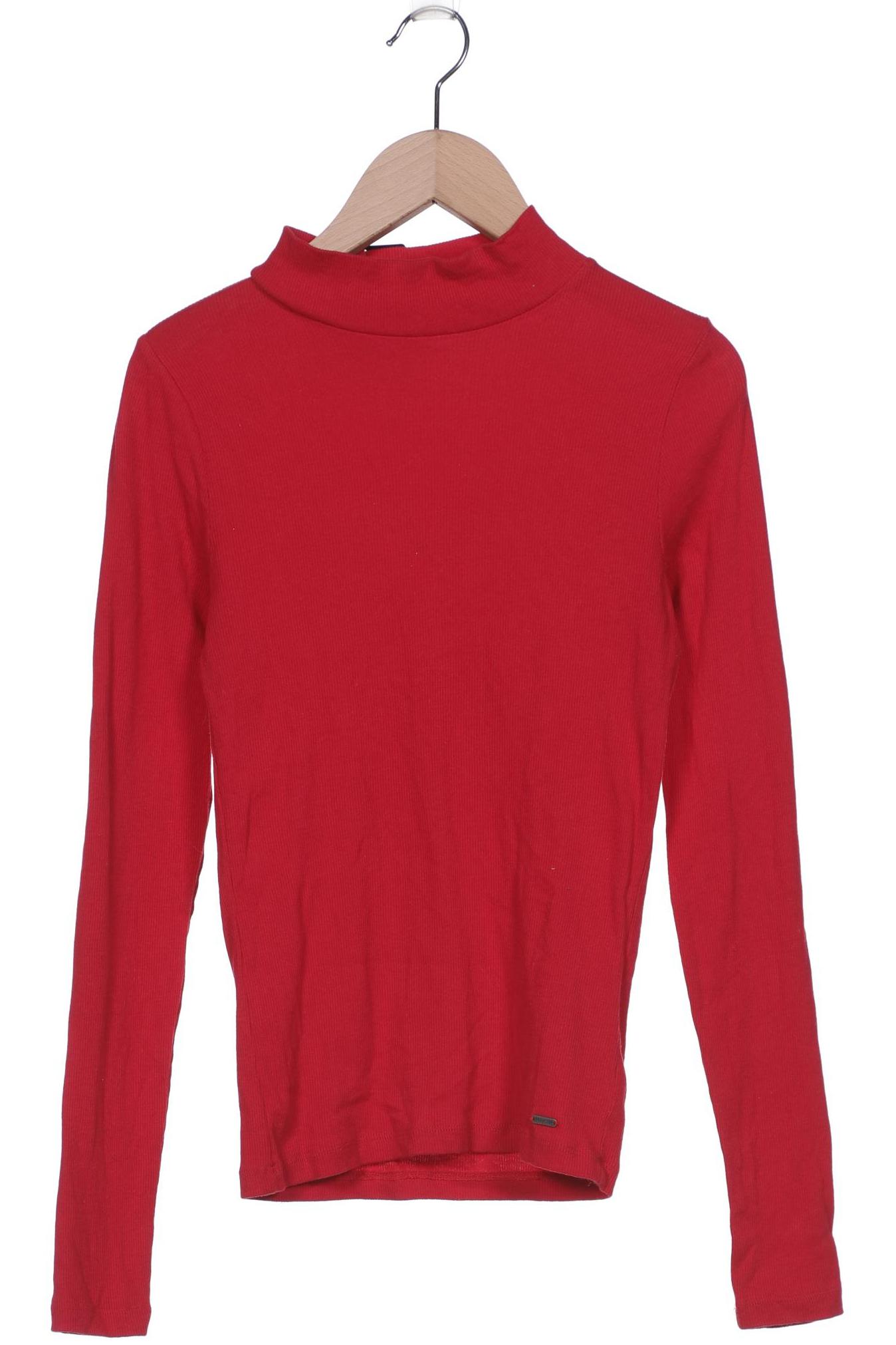 

Hollister Damen Langarmshirt, rot