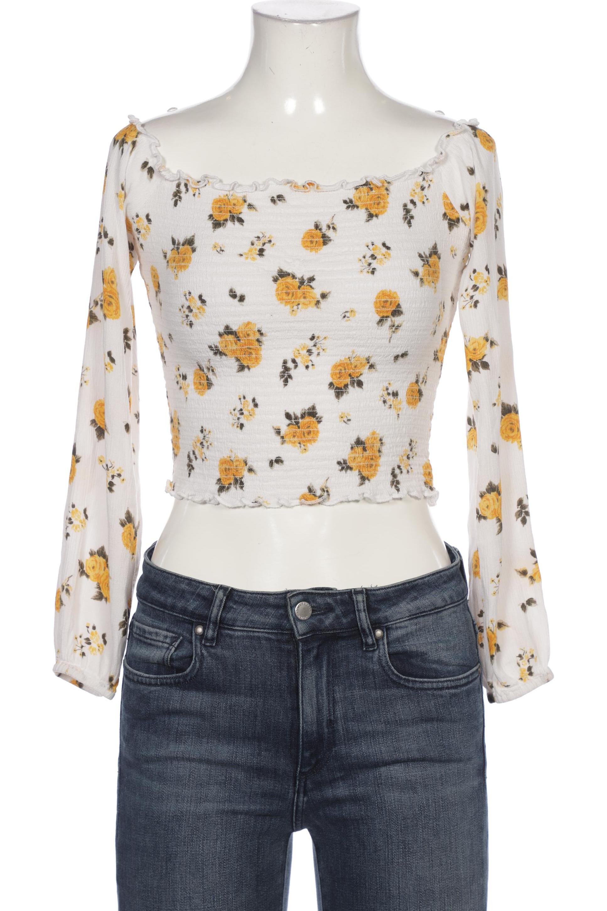 

Hollister Damen Langarmshirt, weiß