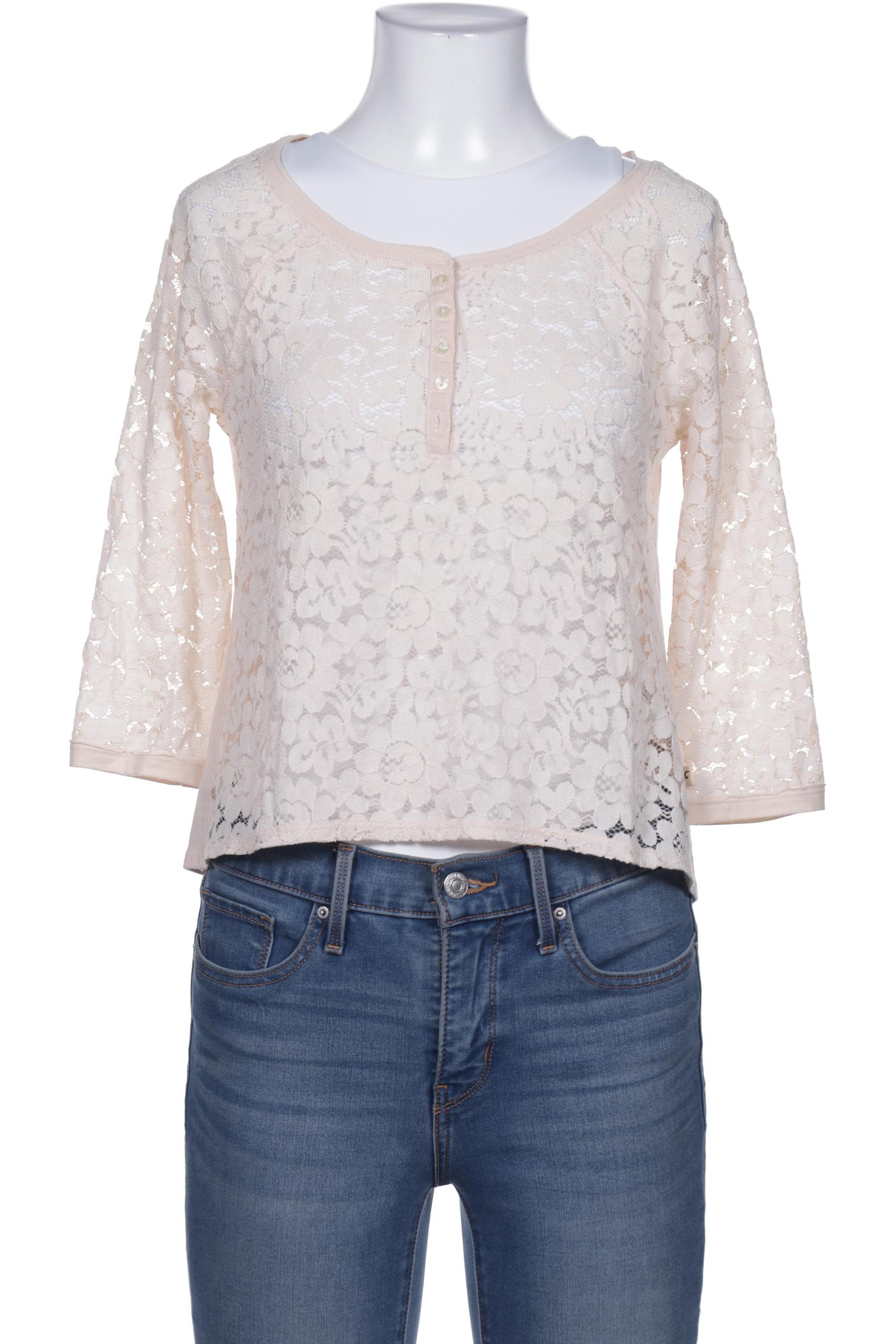 

Hollister Damen Langarmshirt, beige, Gr. 36