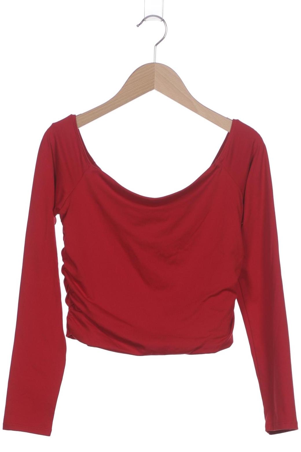 

Hollister Damen Langarmshirt, rot, Gr. 38