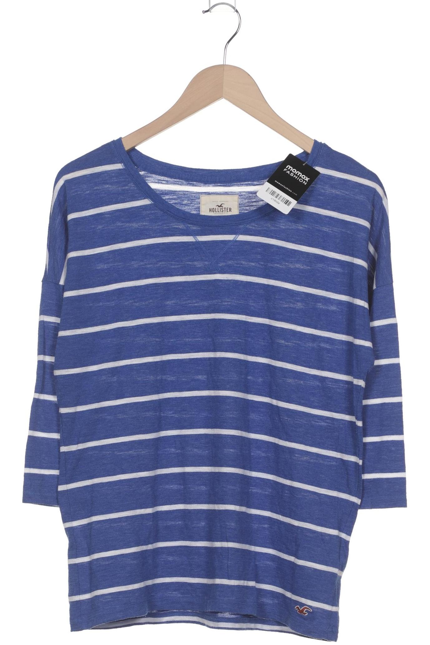 

Hollister Damen Langarmshirt, blau, Gr. 42
