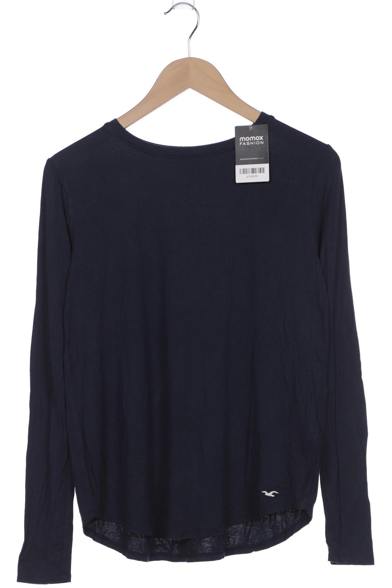 

Hollister Damen Langarmshirt, marineblau, Gr. 38