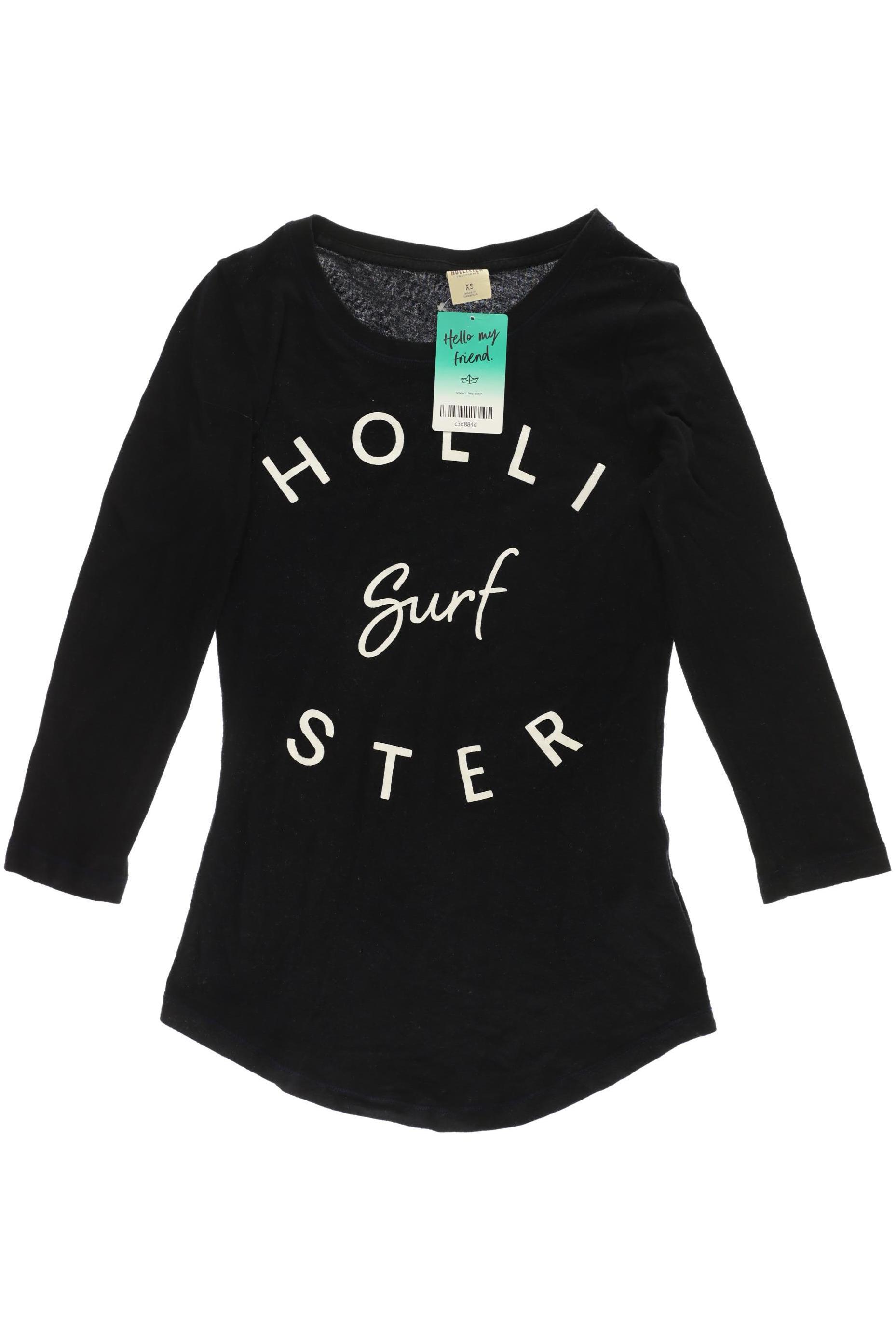 

Hollister Damen Langarmshirt, blau, Gr.