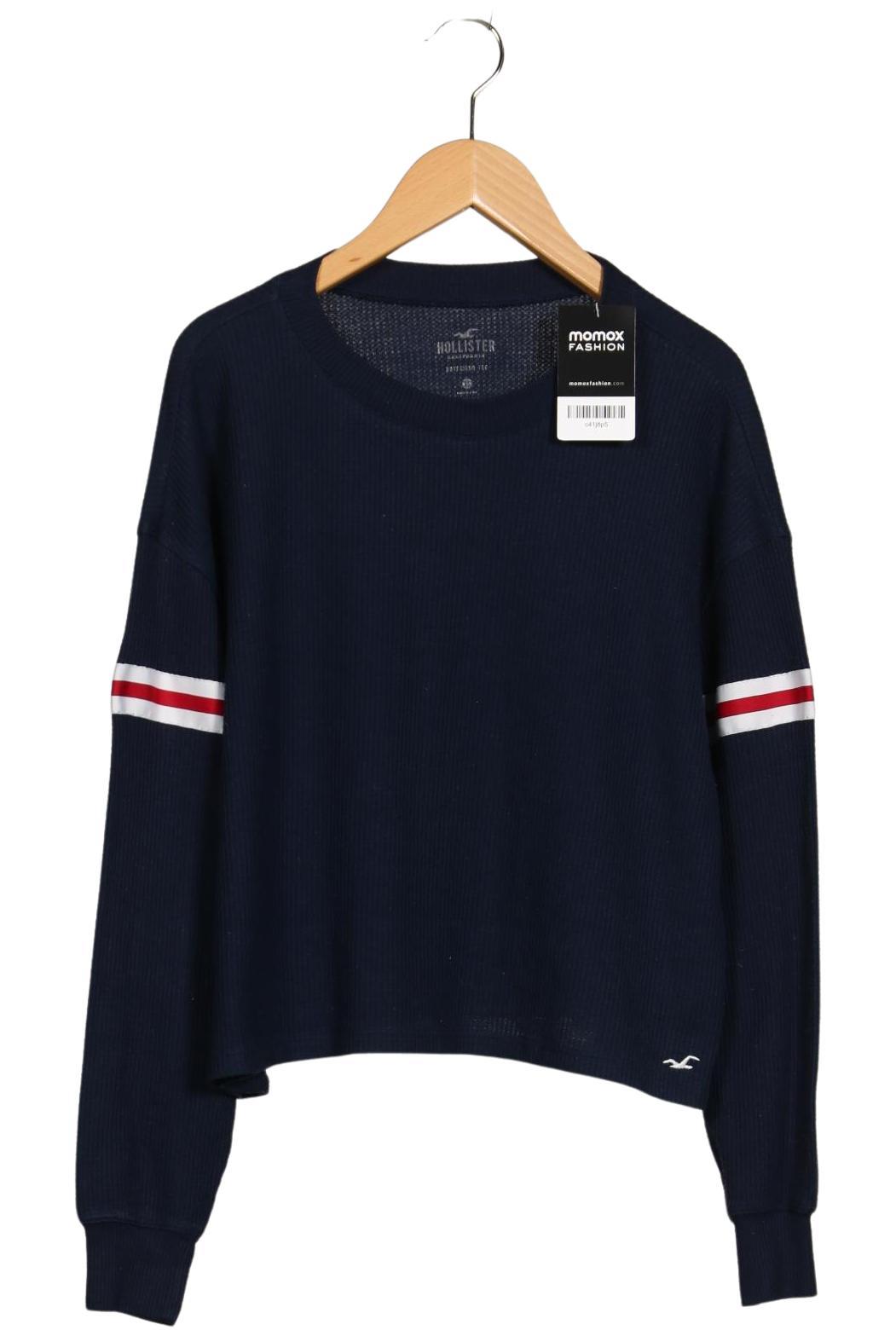 

Hollister Damen Langarmshirt, marineblau, Gr. 34