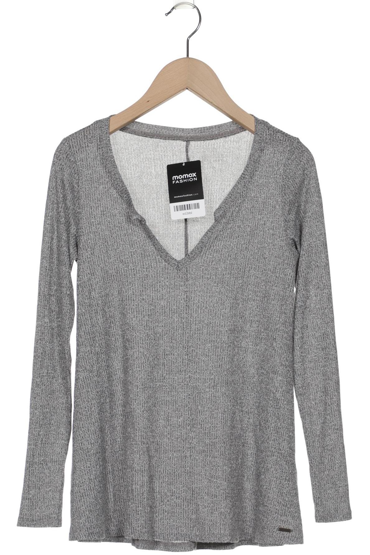 

Hollister Damen Langarmshirt, grau