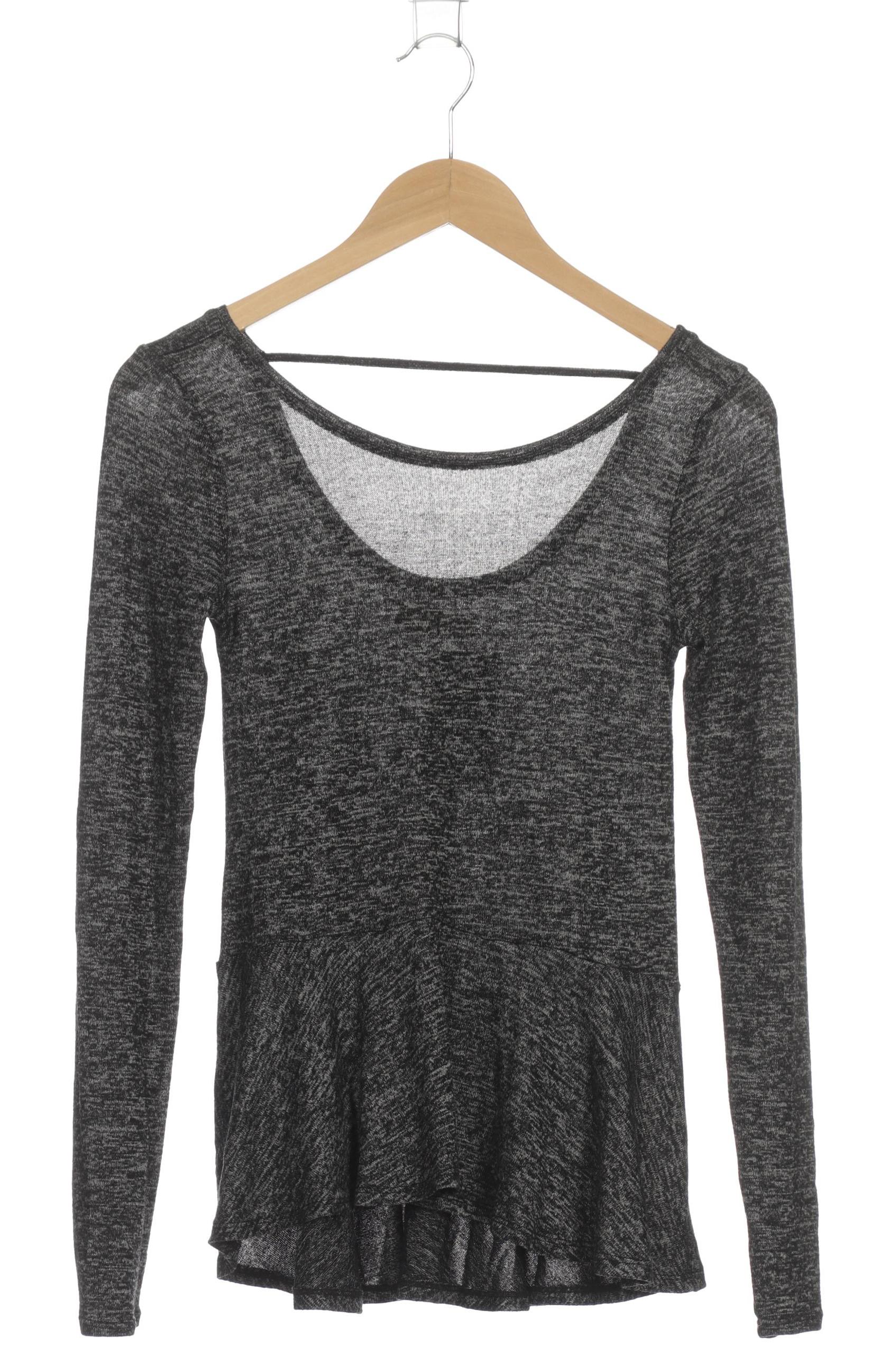 

Hollister Damen Langarmshirt, grau, Gr.