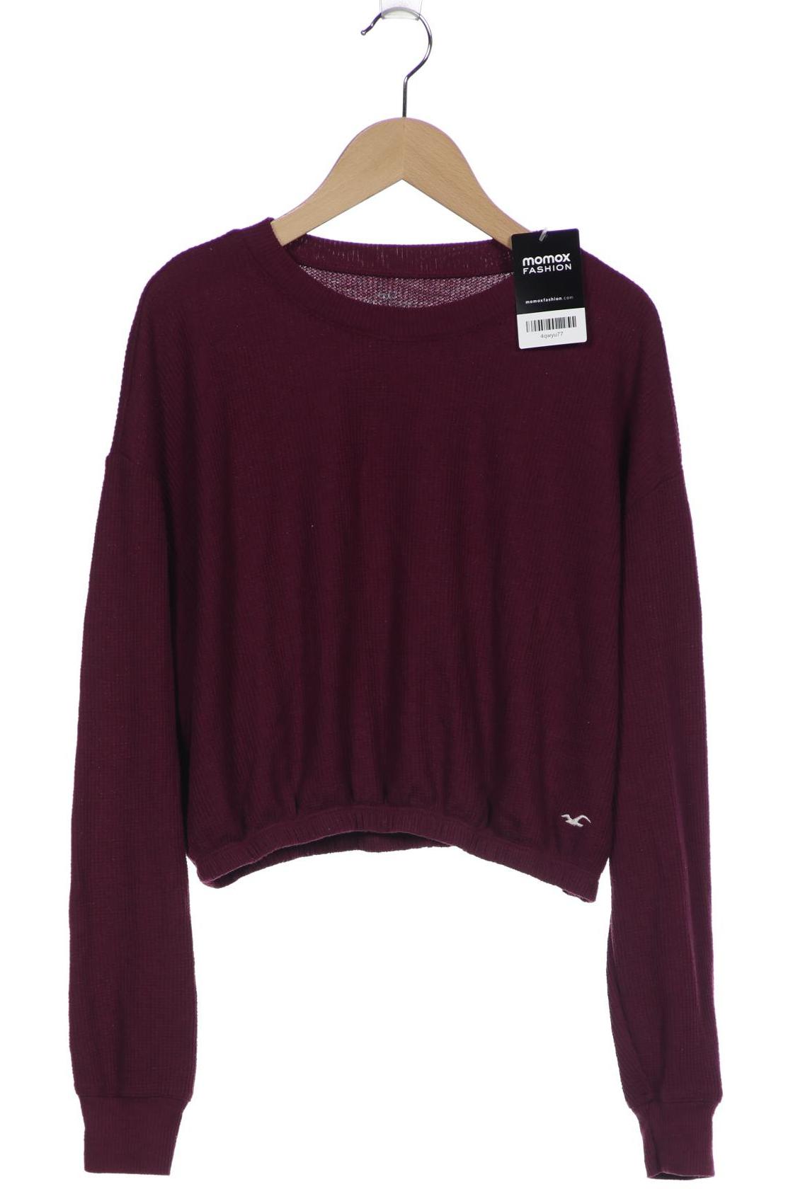 

Hollister Damen Langarmshirt, bordeaux, Gr. 36