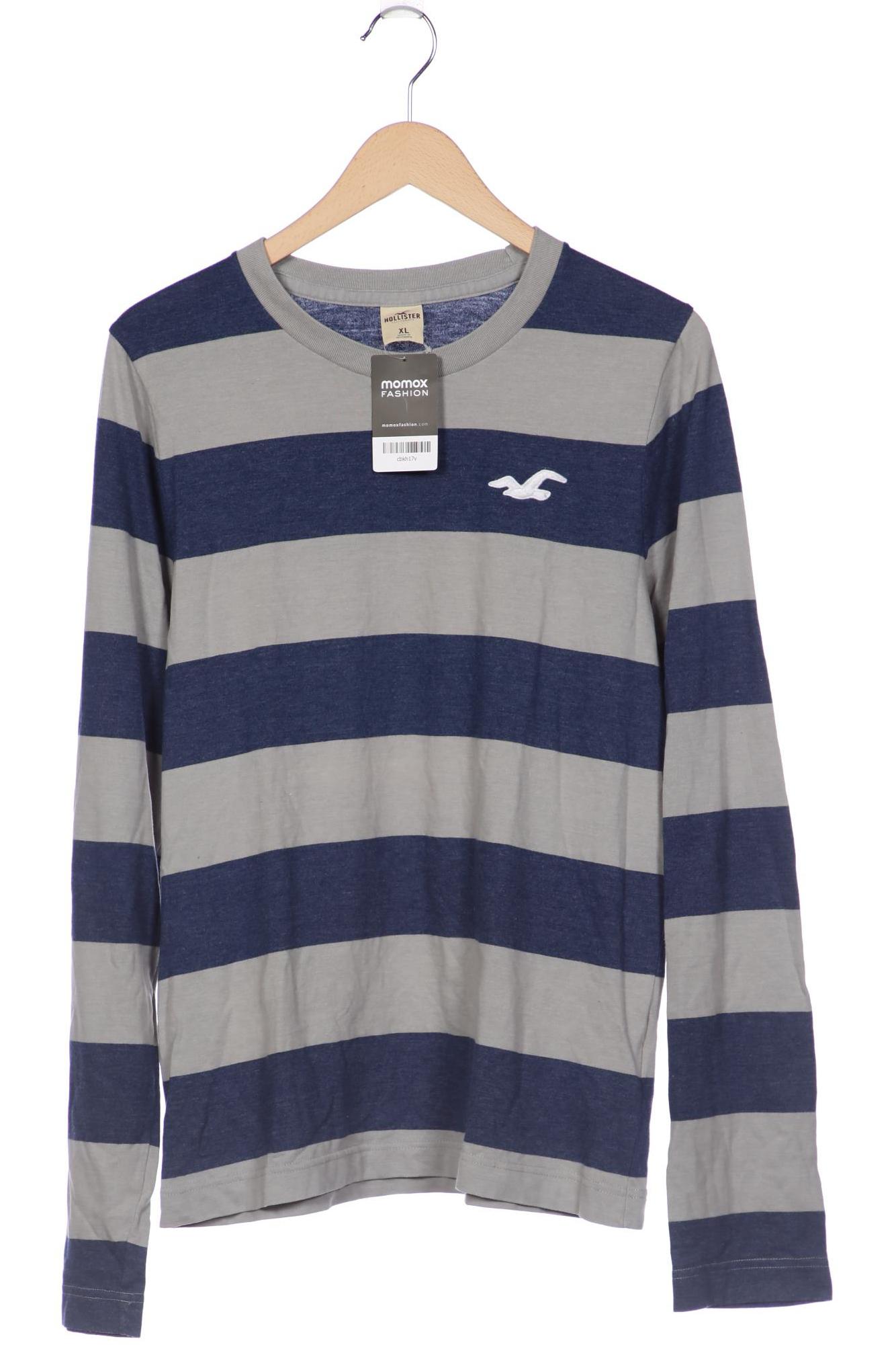 

Hollister Damen Langarmshirt, blau, Gr. 44