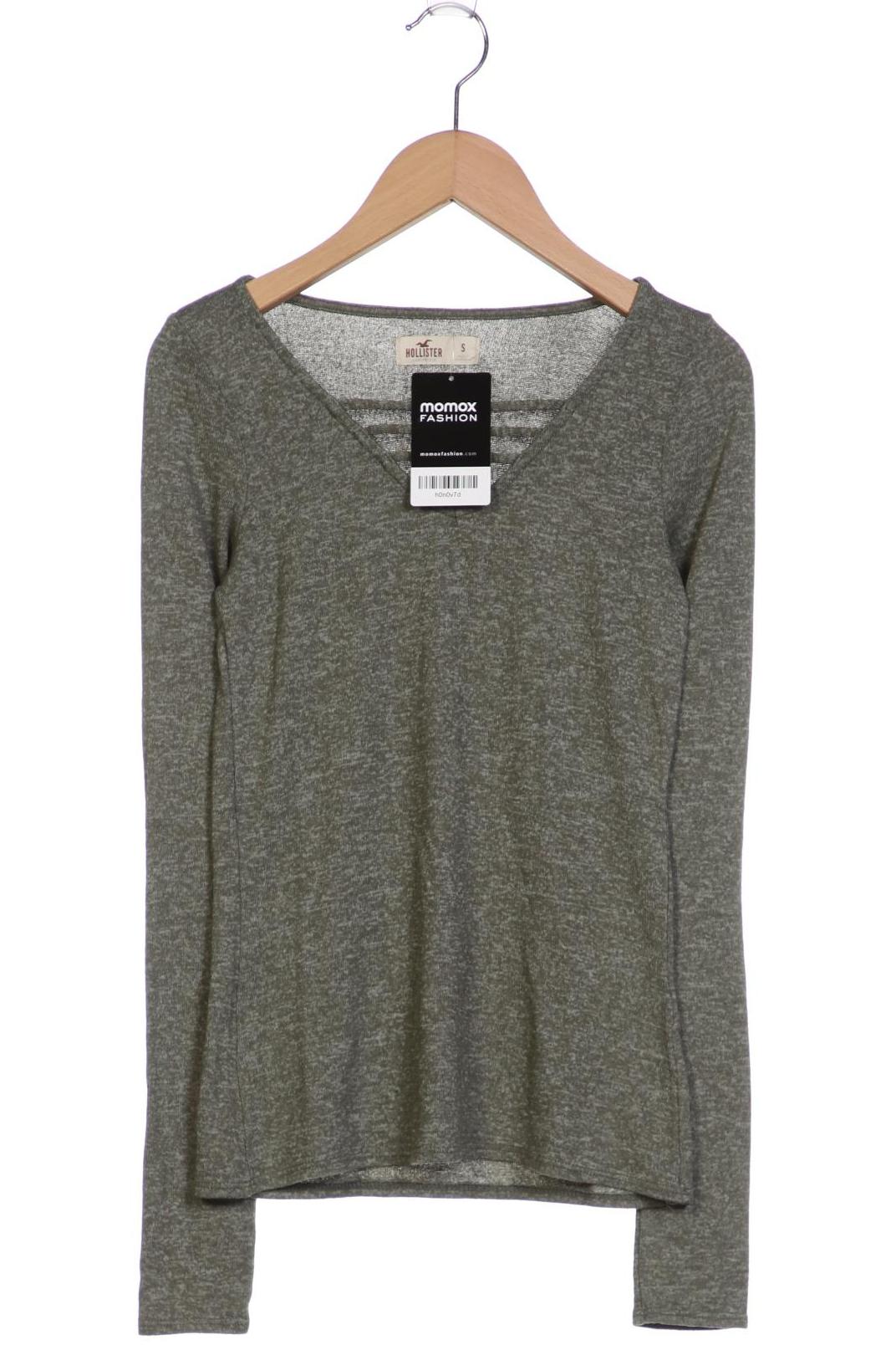 

Hollister Damen Langarmshirt, grün, Gr. 36
