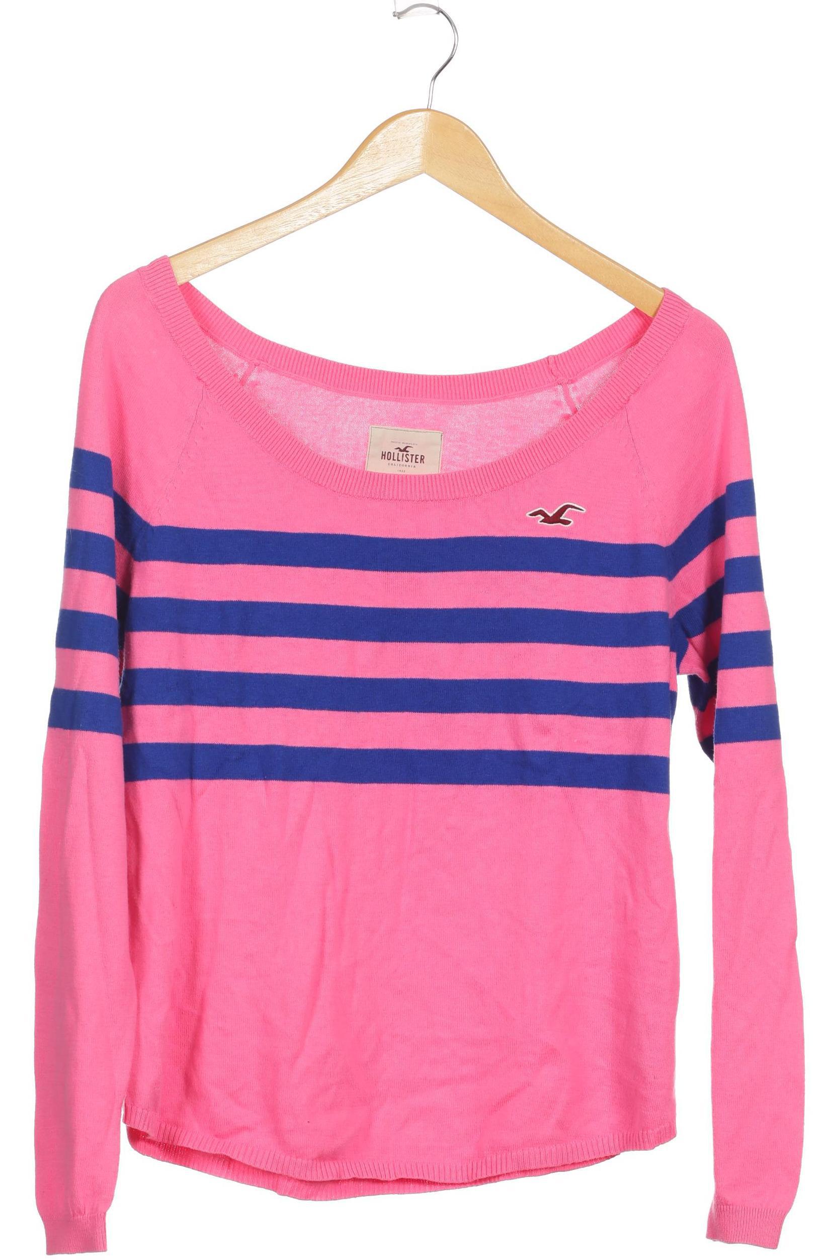 

Hollister Damen Langarmshirt, pink, Gr.