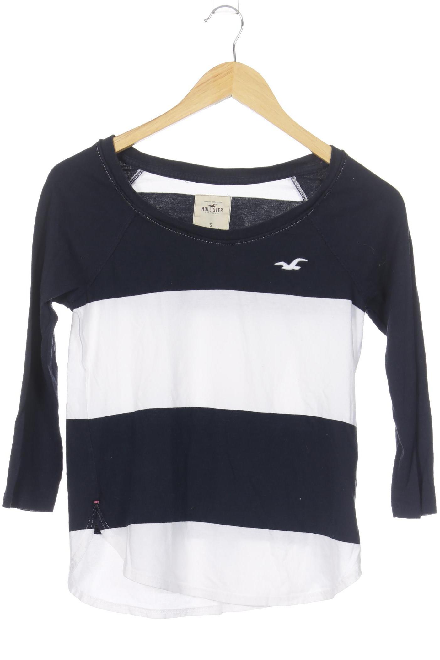 

Hollister Damen Langarmshirt, blau, Gr. 36