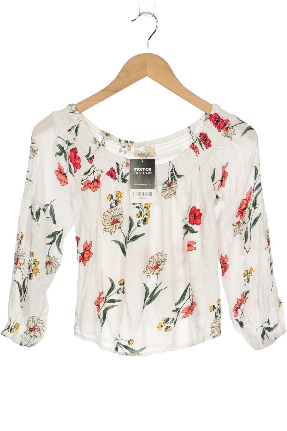 

Hollister Damen Langarmshirt, weiß, Gr. 36