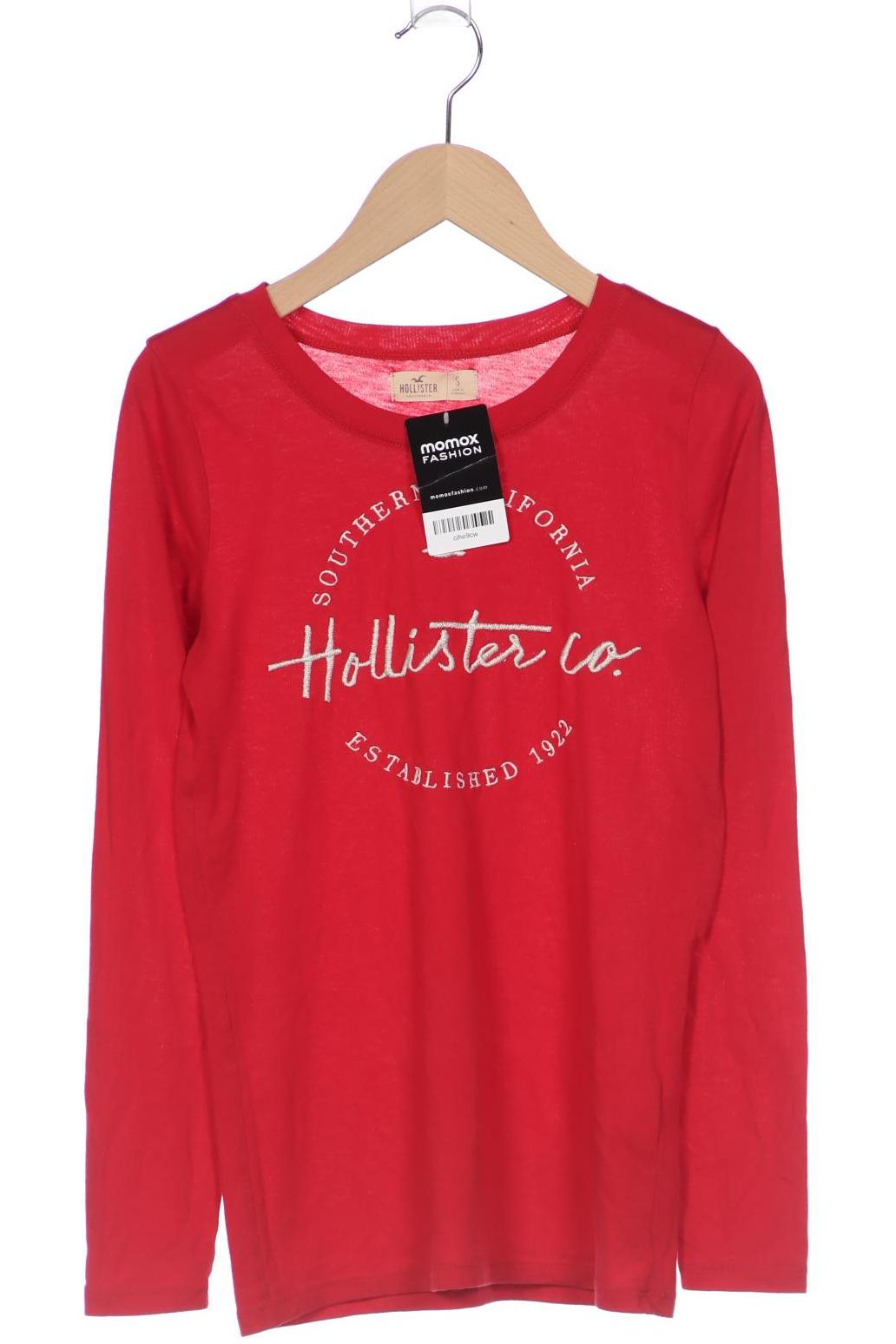

Hollister Damen Langarmshirt, rot