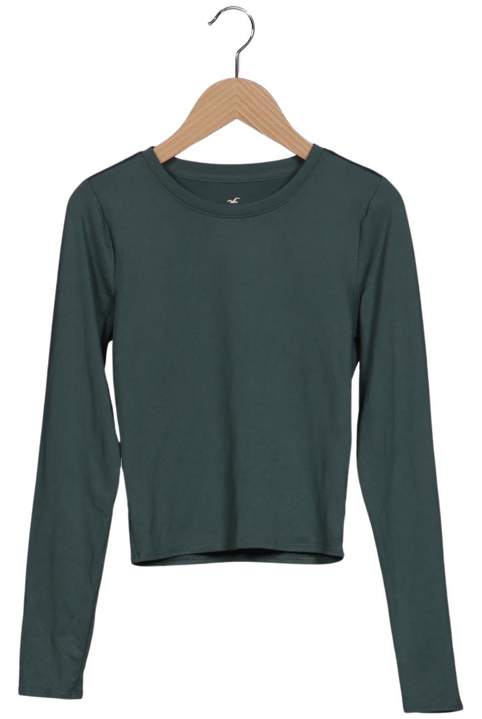 

Hollister Damen Langarmshirt, grün, Gr. 36