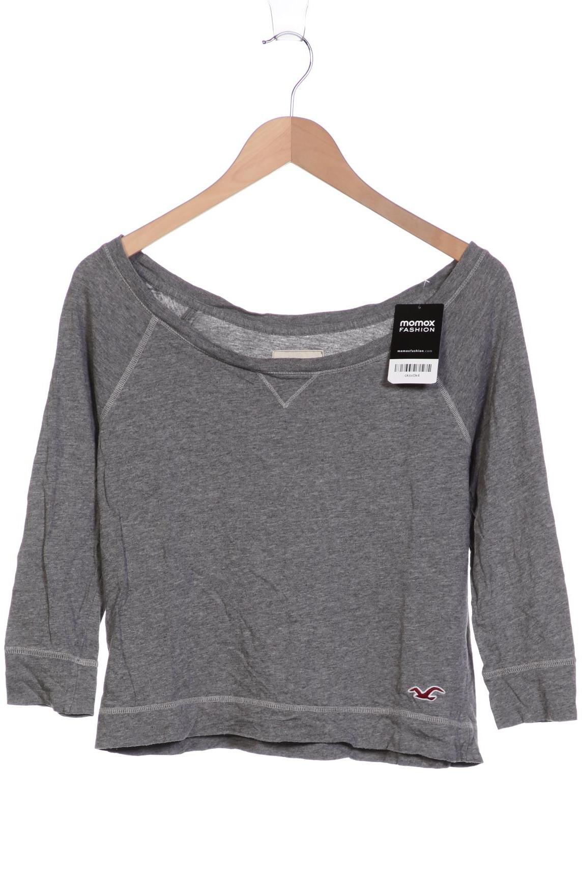 

Hollister Damen Langarmshirt, grau