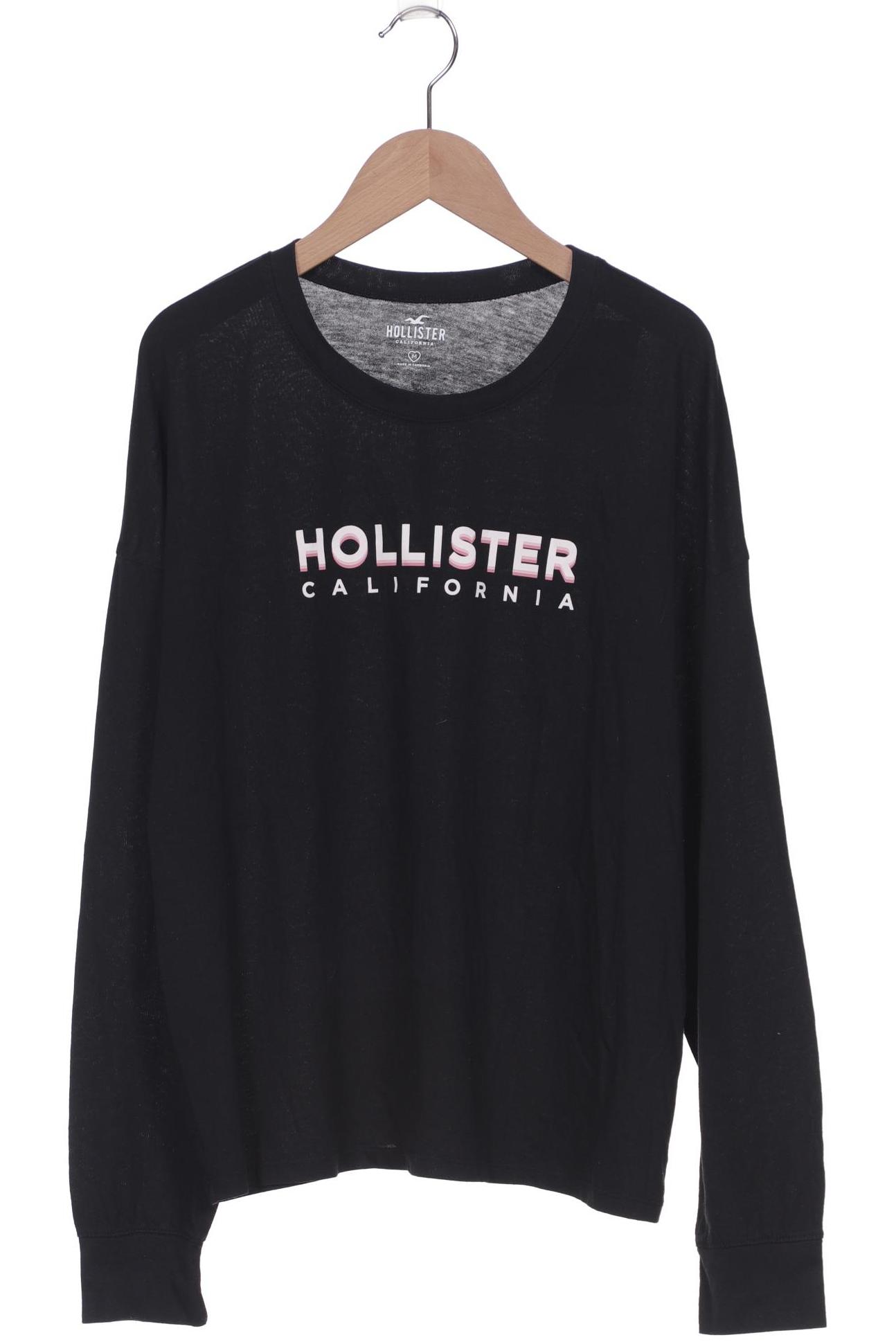 

Hollister Damen Langarmshirt, schwarz