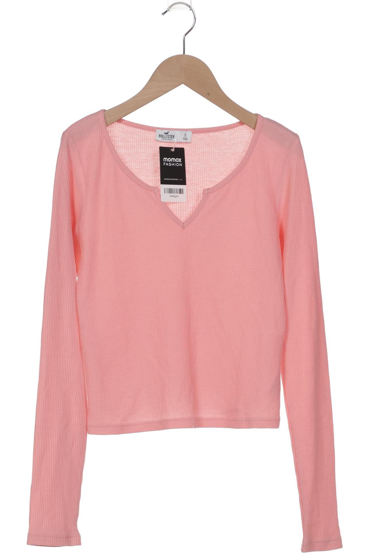 

Hollister Damen Langarmshirt, pink, Gr. 36