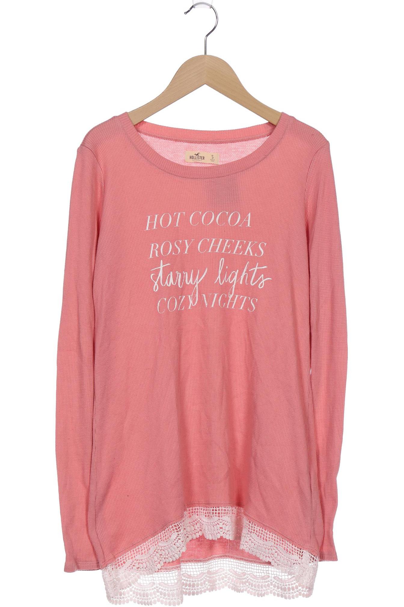 

Hollister Damen Langarmshirt, pink