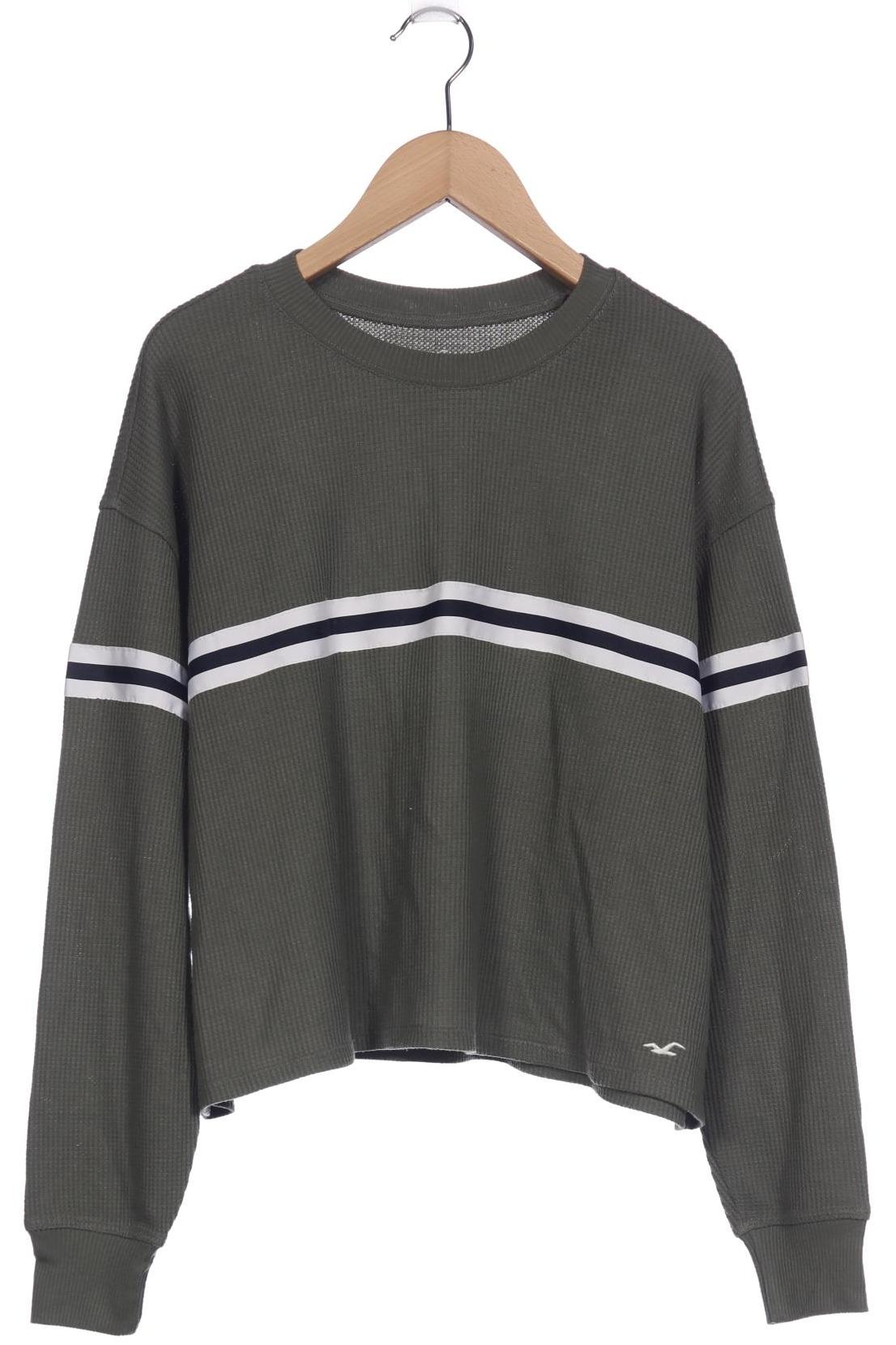 

Hollister Damen Langarmshirt, grün, Gr. 34